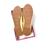 Vince Camuto Pederan Big Girls Gold Mary Jane Dress Flats Sz 5M New With Box Photo 7