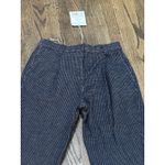 People Tree People Tree Women's Fionn Trousers Pants Navy Size 10 Organic Cotton Blue Photo 5