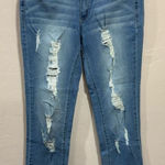 KanCan W9/28 KC7072 Distressed Skinny Jeans Blue Size undefined Photo 0