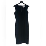 Dress the Population  Elle Sweetheart Neck Sheath Midi Dress Photo 3