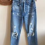 The Room Boyish Tommy High Rise Straight Jeans in Service Photo 0