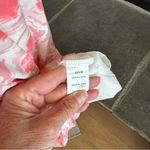 Pink Tie Neck Maxi Dress for Casual Resort Wear Size M Photo 12