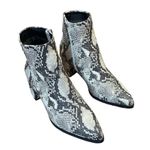 Madden Girl  Rapid Sock Booties Snake-Skin Booties, Size 7.5 Photo 11