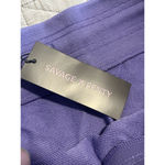 Savage X Fenty Weekender Terry Skirt Women's Size Medium Purple Mini Stretch NWT Photo 11