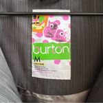 Burton  Dryride Softshell Jacket Charcoal Grey Zip Rain Coat Cinched Waist Medium Photo 4