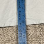 Wanakome  Cropped Hoodie Womens Large Blue Hooded Pullover Sweatshirt *FLAW* Photo 14