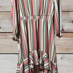 1. State Women's Multi Colored Striped Dress Size XL Collared Cotton Photo 0