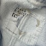 Frank & Eileen Bermuda Shorts Small Blue NEW Cotton Raw Hem Casual Lounge Photo 4