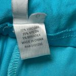 Lulu B Skort Size 6 Turquoise Blue Scalloped Hem Athletic Golf Activewear UPF 50 Photo 4