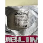 Sublime  Sun Logo Small/Medium Blue Tie-Dye Short Sleeve Graphic‎ T-Shirt Photo 1