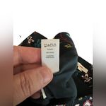 Loft by Ann Taylor Pencil Skirt Dark Hunter Green w/Floral Design Size 6 Photo 8