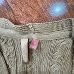 Pilcro anthropologie  cable knit zip sweater vest Photo 2