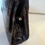 Vintage Valentina Pell Stampati Leather Cosmetic Bag w Mirror Crocodile Photo 7