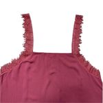 Free People Rose Pink Lace Sleeveless Tank Top S Photo 4