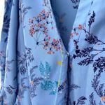 Stella & Dot Maette by Cold Shoulder Floral Print Wrap Blouse Top Photo 9