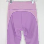 WILO The Label Colorblock Textured Ribbed Athletic Leggings Purple Size Large L Photo 8