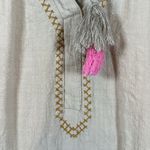 Chicwish Bohemian Florist Tassel Embroidered Tunic Mini Dress Size Medium EUC #VEG-0016 Photo 11