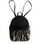 UGG  AUSTRALIA SUEDE With Leopard‎ Print fur Dannie BACKPACK Photo 1