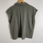 FIGS  Pique Drop Shoulder Polo Agave Green Size Extra Large Photo 3