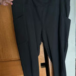 Maurice's  Classic Black Leggings with Side Pockets Photo 0