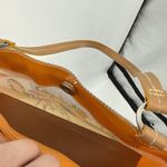 Vintage Style Colorful Illustration Vacation Beach Cafe Shoulder Bag Y2k PVC Orange Photo 11