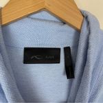 KJUS Cowl Neck Kessy Sweater Light Blue Cotton Cashmere Blend Pullover Size L Photo 3
