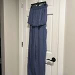 Aerie Strapless Jumpsuit with Pockets Size Small Photo 1