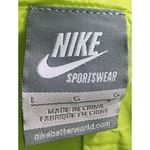 Nike Womens Size L Running Jacket Green Hooded Waterproof Photo 2