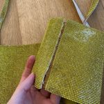 Nué Women's Yellow Crystal Embellished Charlotte Cropped Top Size XS Photo 5