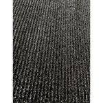 Boutique NWT White Closet Black silver ribbed knit long sleeve wrap bodycon dress size S Photo 7