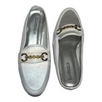 Classiques Entier Classique Camden II Mule Women’s Size 9m White Rhinestone Chain Jacquard Loafer Photo 4