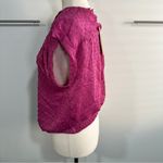 Mason & Belle Size M Mauve Business Casual Dot Blouse Top NWT Textured Career Photo 2