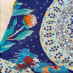 Johnny Was  Tee Shirt Dress Koi Fish Flowers XL Photo 3