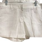 Dalia Collection  White City Fit Bermuda Shorts Sz 10 NWT Photo 2