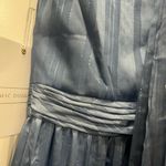 Mac Duggal NWT Slate Blue Tie Neck Tiered Halter Gown Size 8 US $398 Photo 11