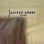 Apiece Apart  Cream Button Down Shirt Photo 6