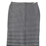 Merona Womens  Ponte Knit Striped Pencil Skirt w Stretch - Sz 12 Photo 2