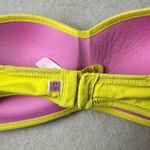 Victoria's Secret Victoria’s Secret PINK Yellow Multi-Way Bandeau Strapless Push Up Bra 34B Photo 2