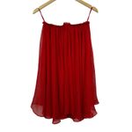 Blaque Label Red Chiffon Sweetheart Mini Dress Size XS NWT Photo 1