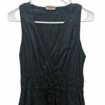 Converse  One Star Black Cotton Sleeveless V Neck Dress Womens Medium Photo 9