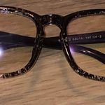 Azure Speckled Blue Light Blocking Glasses & Soft Case  Photo 0