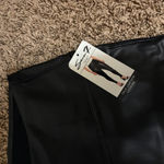 Seven 7 Faux Leather Leggings XXL Xtra Xtra Large Solid Black NEW NWOT Pull On Photo 1