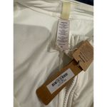 SKIMS  SIZE 4X ZIP UP FRONT LONG SLEEVE SWIM ONE PIECE MARBLE WHITE NWT Photo 2