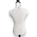 Ann Taylor Petite Women's Beige Cream Ribbed Cap Sleeve Tank Top Size XXSP Photo 1