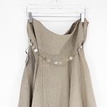 ZARA NWT  Striped Asymmetrical Belted Midi Skirt XXL Photo 3