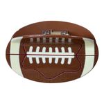 Football Hair Claw Clip Cute‎ Fun Sports Theme Hair Accessory New Brown Photo 5