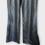 Gap Vintage Y2K  Leather Low Rise Trouser Pants Brown Women's size 14 Grunge Photo 9