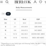 Berlook Black Reversible Floral Halter Bikini Set Size M Photo 7