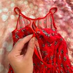 Xhilaration Printed Ruffle Romper Photo 1