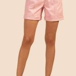 Trina Turk ππ Baristo Short ~ Leatherette Desert Rose Pink 10 NWT Photo 0